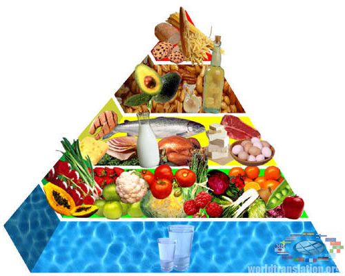 пирамида продуктов питания